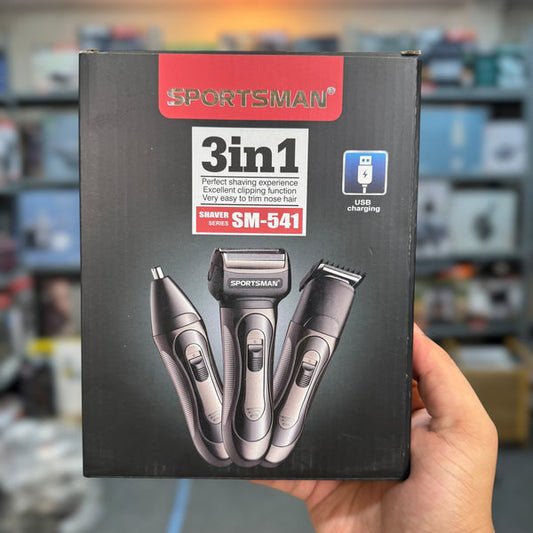 3-in-1 kit: shaver, clipper, trimmer | Lot | Original