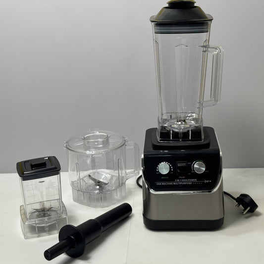 Your All-in-One Kitchen Hero – 3-in-1 Silver Crest Blender, Chopper & Grinder