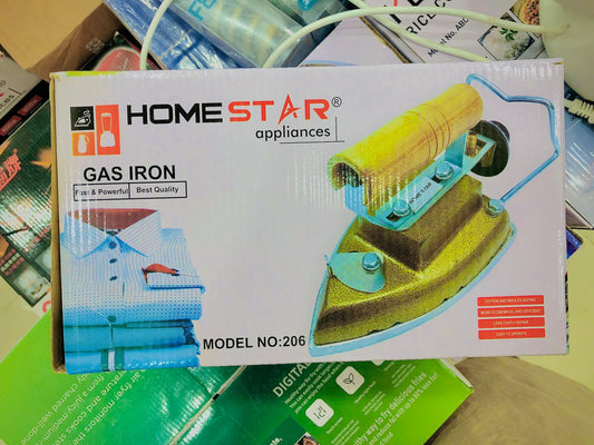 Gas Iron for Effortless Clothing Care | Save Electricity with High-Quality