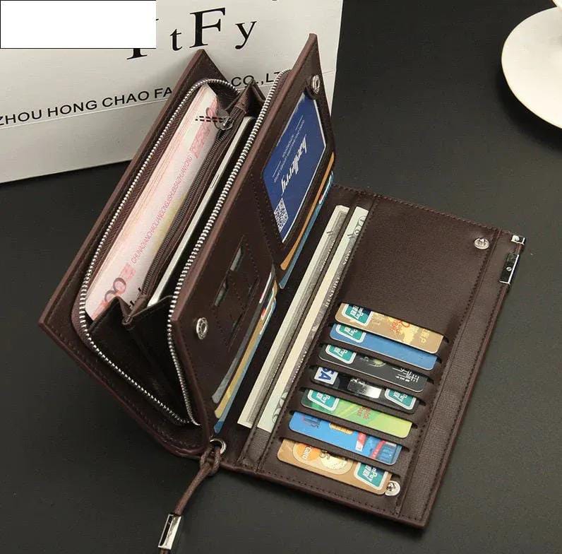 Wallet For Men Slim Money Mobile Men Leather Wallet Card Holder