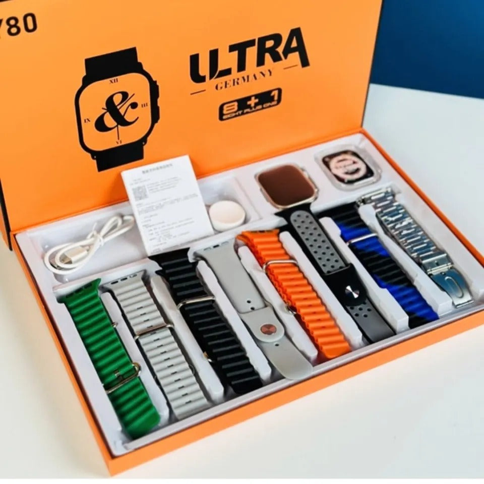 Smart Watch With 7 Straps