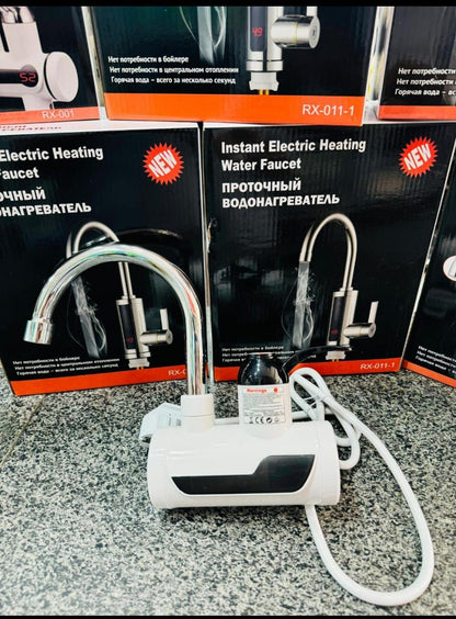 Instant Electric Heating Water Faucet Tap with LED Temperature Display | Fast Hot Water Tap for Kitchen & Bathroom (220V)