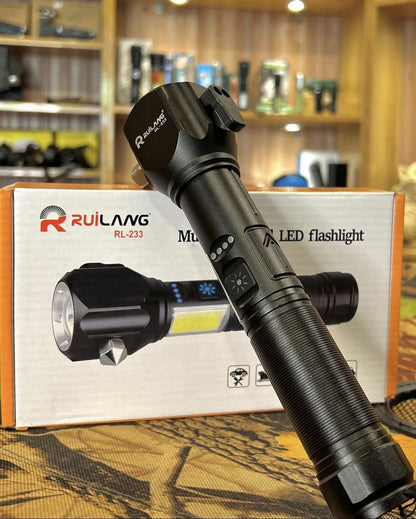Super Powerful Rulang Torch 2Km Long Range (Multifunctional LED Flashlight)