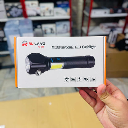 Super Powerful Rulang Torch 2Km Long Range (Multifunctional LED Flashlight)