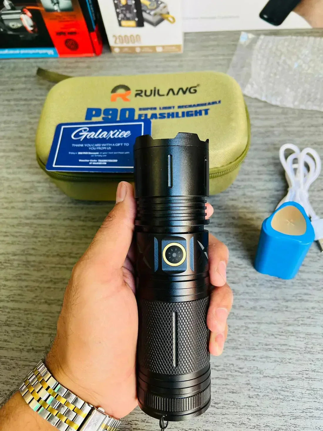 Lot Imported Original P90 Torch 2 kilometer Range