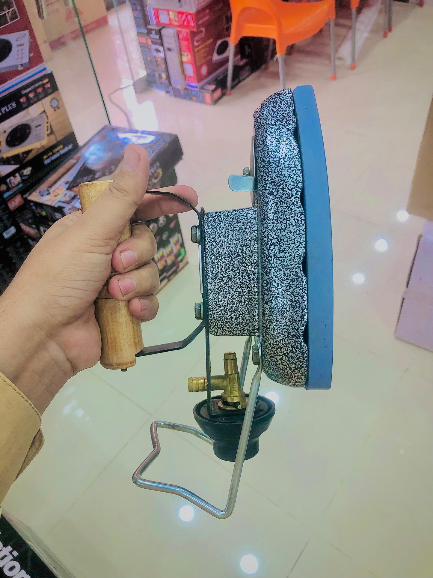 Gas Iron for Effortless Clothing Care | Save Electricity with High-Quality