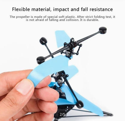 Remote Control Sensing Flying Helicopter