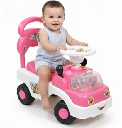 Kids Riding Car With Wide, Long Back Support Including Lights Music