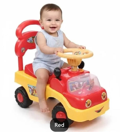 Kids Riding Car With Wide, Long Back Support Including Lights Music