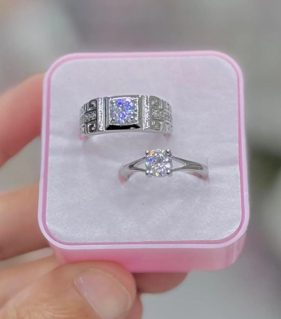 Diamond Couple Ring
