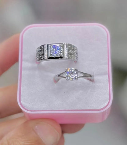 Diamond Couple Ring