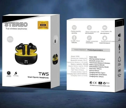 Stereo True Wireless Earphones – Compact & High Bass Sound