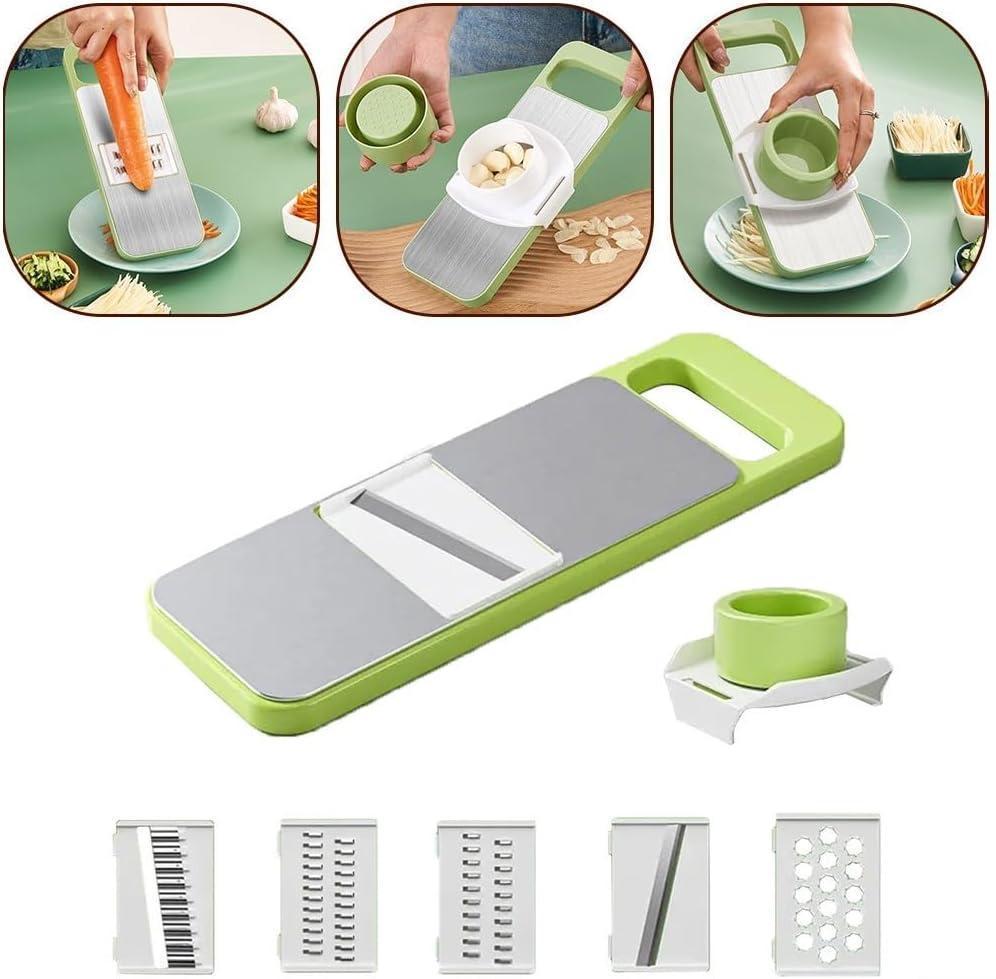 Stainless Steel Vegetable Slicer 5 in 1 Grater