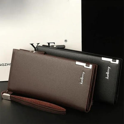 Wallet For Men Slim Money Mobile Men Leather Wallet Card Holder