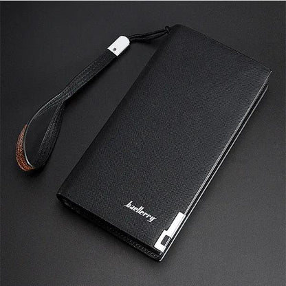 Wallet For Men Slim Money Mobile Men Leather Wallet Card Holder