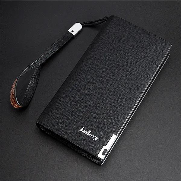 Wallet For Men Slim Money Mobile Men Leather Wallet Card Holder