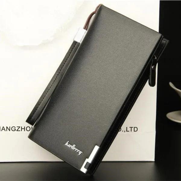 Wallet For Men Slim Money Mobile Men Leather Wallet Card Holder