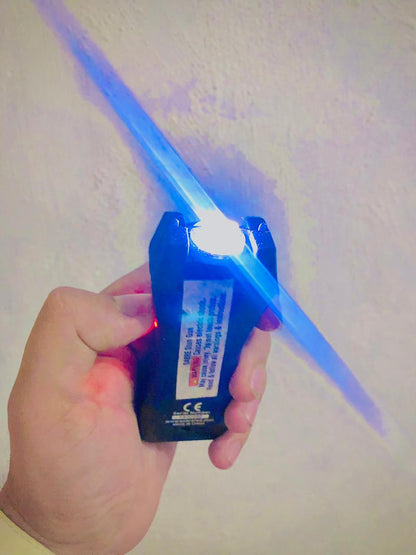 S-1005 Mini Stun Gun Flashlight Rechargeable LED Torch Compact Self Defense Flashlight Portable Pocket Light