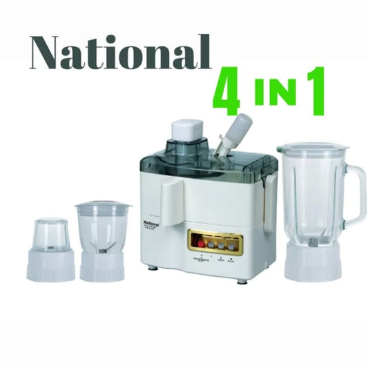 National Romex 4 in 1 Juicer Blender Grinder With Drymill