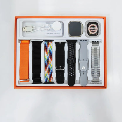 Smart Watch With 7 Straps