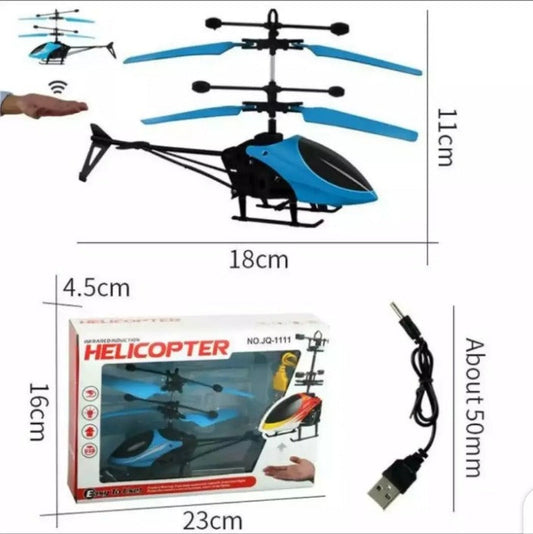 Remote Control Sensing Flying Helicopter