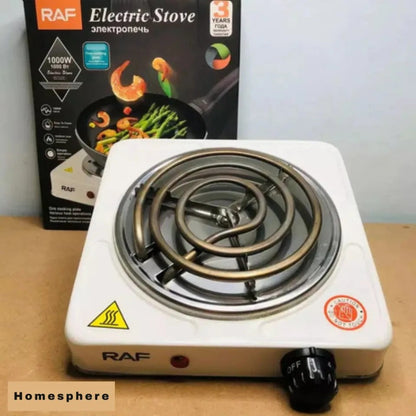 Electric Stove – RAF Electric Stove 1000W – Single Burner Hot Plate – Portable Chula For Cooking