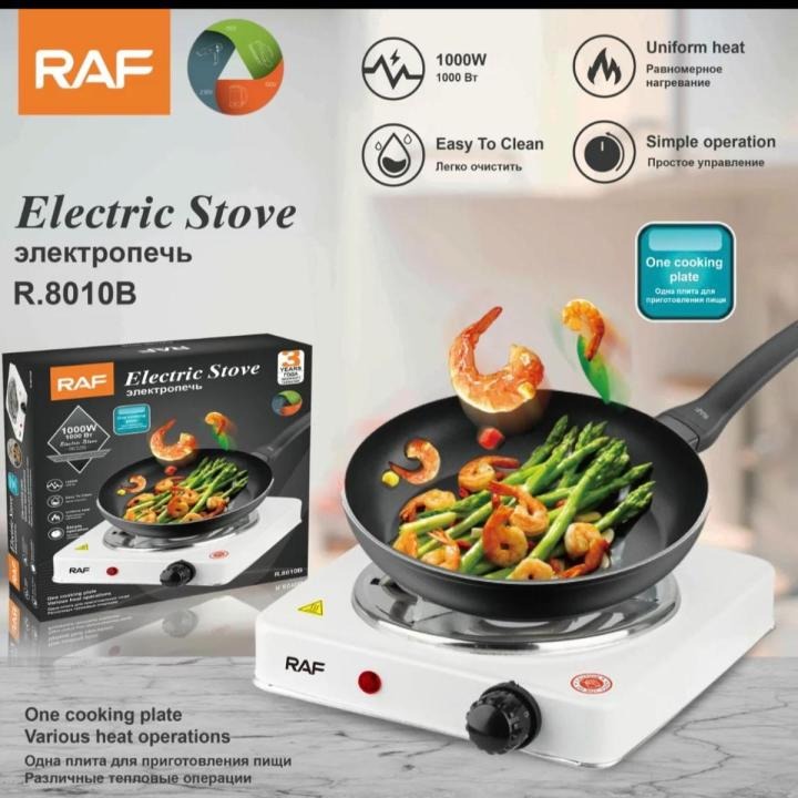 Electric Stove – RAF Electric Stove 1000W – Single Burner Hot Plate – Portable Chula For Cooking