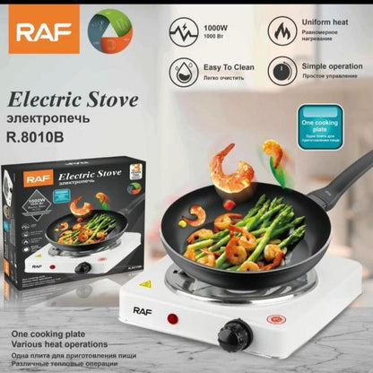 Electric Stove – RAF Electric Stove 1000W – Single Burner Hot Plate – Portable Chula For Cooking
