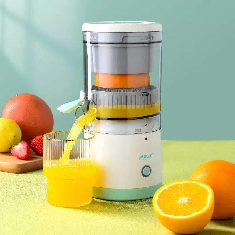 Citrus Juicer Machine – Electric USB Rechargeable Fruit Juicer & Squeezer for Orange, Lemon, Lime, and Grapefruit – Easy Press, Powerful Motor, Easy to Clean