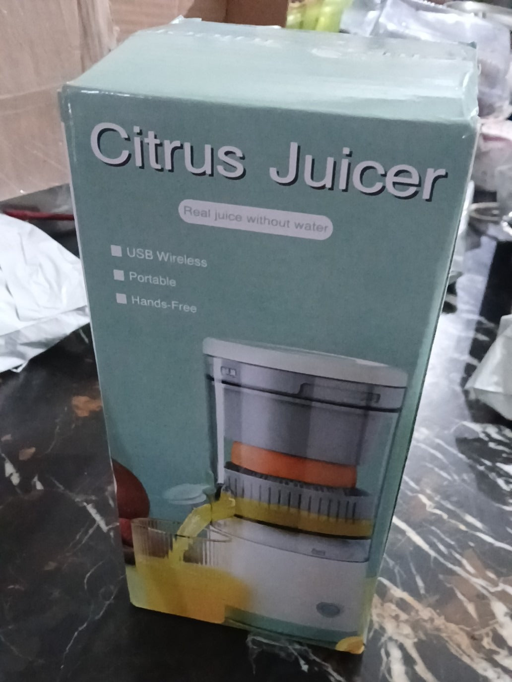 Citrus Juicer Machine – Electric USB Rechargeable Fruit Juicer & Squeezer for Orange, Lemon, Lime, and Grapefruit – Easy Press, Powerful Motor, Easy to Clean