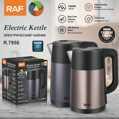 RAF Electric Kettle 2 Letter | Travel kettle | KhanRise