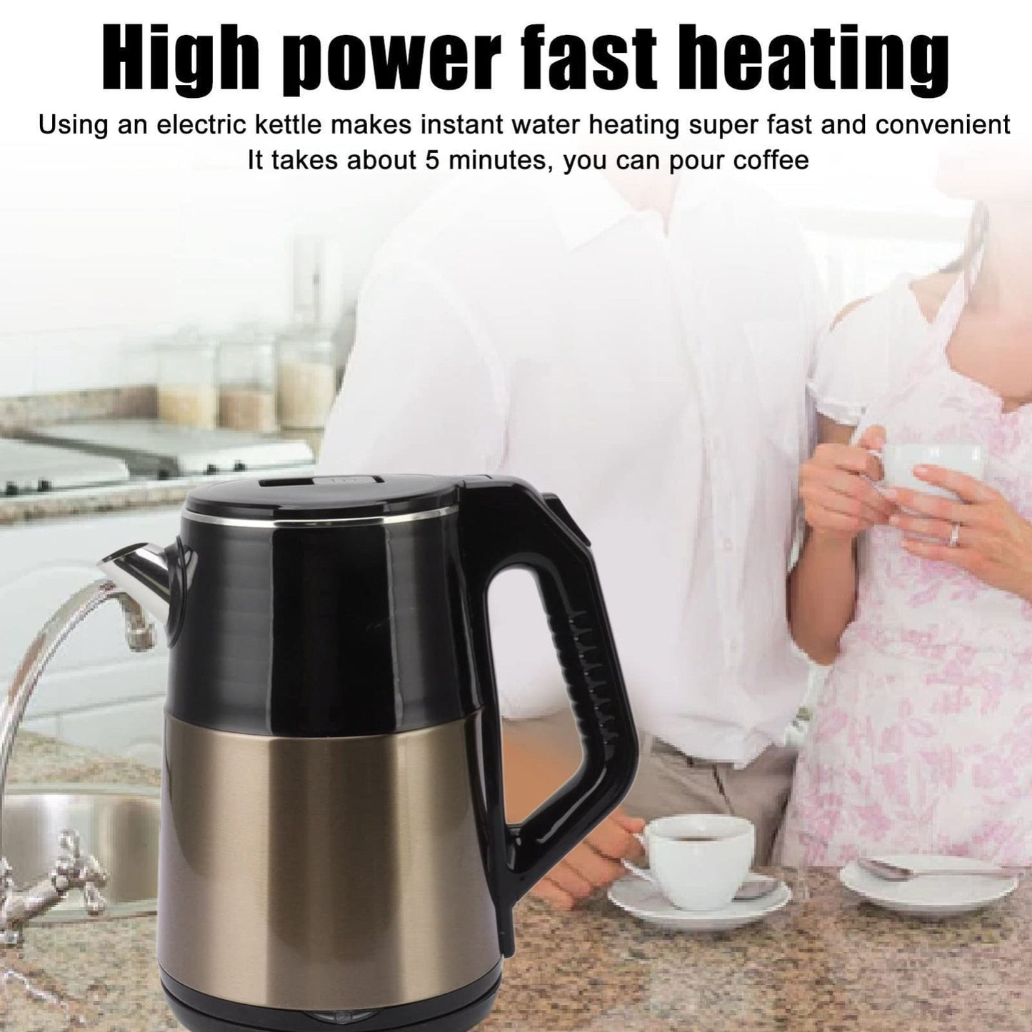 RAF Electric Kettle 2 Letter | Travel kettle | KhanRise