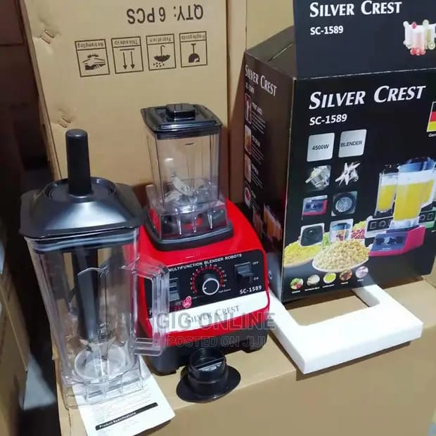 Lot Imported German Silver Crest Hi-Performance Power Blender